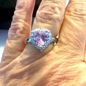Ring NWT Heart Cz